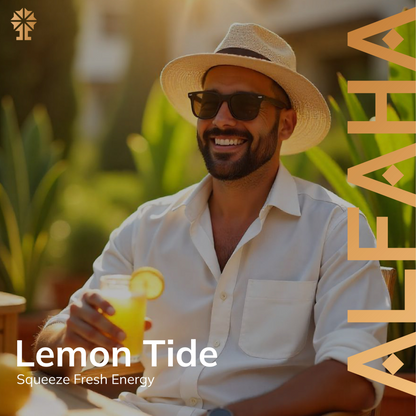 ALFAHA™ Lemon Tide captured in a sunny, outdoor setting – ideal for beach outings, summer adventures, and casual gatherings.