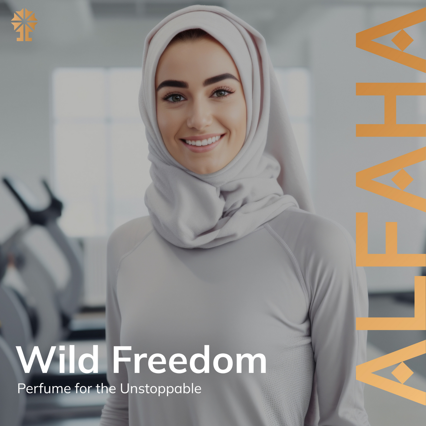 ALFAHA™ Wild Freedom in an active lifestyle setting, capturing the essence of fitness and vitality, ideal for workouts, outdoor activities, and daily wear to keep you feeling fresh and confident.