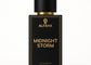 Midnight Storm by ALFAHA – 50ml men’s perfume bottle, fresh spicy Eau de Parfum on white background