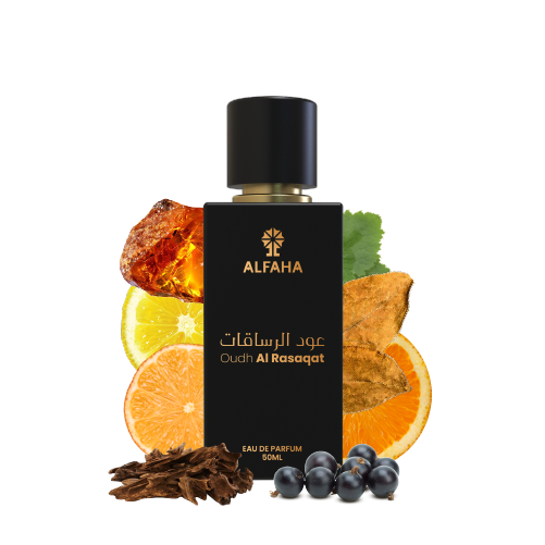 Alfaha Perfumes Oudh Al Rasaqat 50ml original creation. Discover the unique fragrance of Oudh Al Rasaqat.