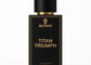 Titan Triumph by ALFAHA – 50ml men’s perfume bottle, woody spicy Eau de Parfum on white background